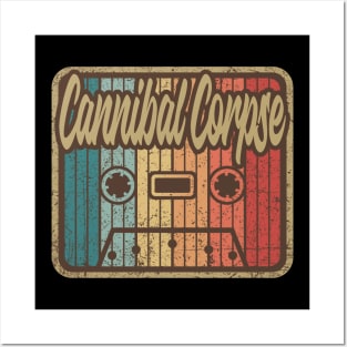 Cannibal Corpse Vintage Cassette Posters and Art